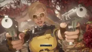 MK11 Cassie Cage gameplay