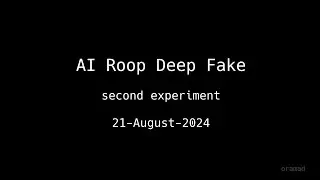 AI Roop DeepFake 20240821 Tillu 2