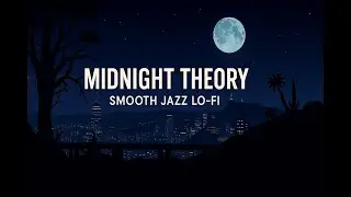 🌃 Midnight Theory | Smooth Jazz Lo-Fi in Tokyo Twilight