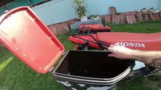 Instalando BAULES a la HONDA TORNADO
