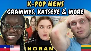 REACTION TO K-Pop News: Grammy Nominations & K-Pop Snubbed? Somi Red Cross, Lisa Tangled Rumour...
