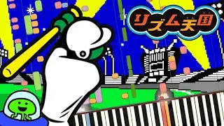 Spaceball - Rhythm Tengoku (Synthesia)