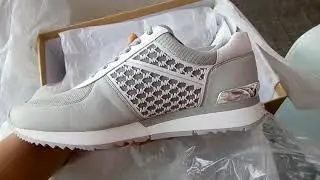 Michael Kors Allie trainer mesh классические кроссовки для стильных девочек.