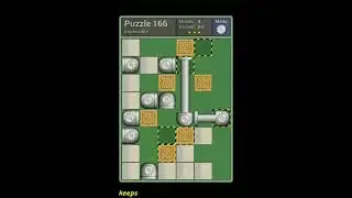 Pushing Machine (Impossible) Level Puzzle 166 - Perfect Solution