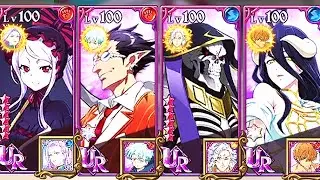 FULL OVERLORD TEAM ACTUALLY COOKS IN 7DSGC PVP! BUFFED AINZ & SHALLTEAR CAN HOLD THEIR OWN! SDSGC
