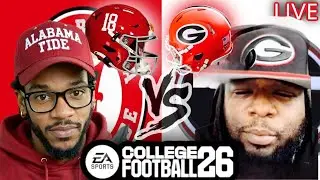 LIVE 🚨#17 ALABAMA VS #5 GEORGIA 🚨Pt.2  FR