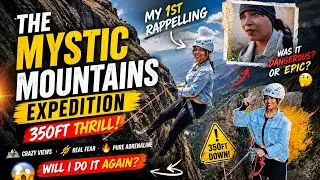 Is 350 Ft Rappelling Dangerous? My Honest Duke&rsquo;s Nose Adventure! My Crazy First Experience😱🔥Beginner