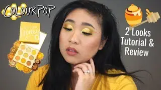 2 Looks Using the Colourpop Uh Huh Honey Eyeshadow Palette