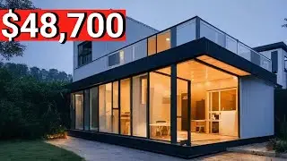 Inside Amazon Tiny House 2 Story ✅S.E.Q Container ✅ Two Story Prefab Tiny home kits under $50 000