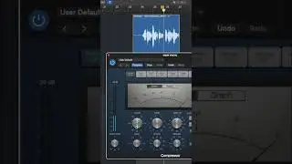 Использование компрессора для балансировки вокала #musicproduction #logicprox