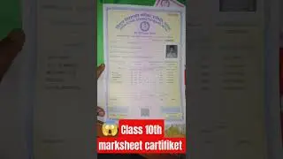 class 10th marksheet ll 430 marks ll  certificate ll Bihar board ll marksheet cartifiket l #bcistudy