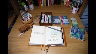 Plan with Me December 2017 - Bullet Journal in a Travelers Notebook