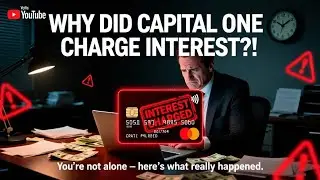Why did Capital One charge interest this month?