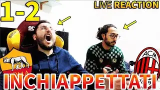 lNCHlAPPETTATl. ROMA-MILAN 1-2 [LIVE REACTION]