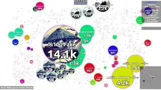 Agario Zirveicin Turkey Ffa - New Triple Double Split- Tricksplit And DoubleCannon