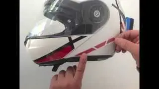 How To: Schuberth C3 Pro Vector Flag Series Stickers Kit