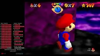Super Mario 74 Extreme Edition - Crudelo Sphere (15) - Morbid Deadly Puzzle [No Savestates]
