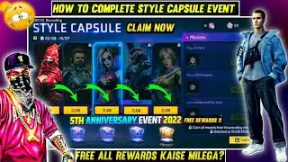 How To Complete Style Capsule Event | Clam Free Bundle Style Capsule Event | Style Capsule Free Fire