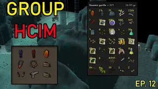 WE KILLED 1010 DEMONIC GORILLAS FOR THESE UPGRADES | Hardcore Group Ironman #12 [OSRS]