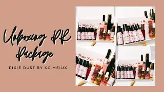 Unboxing PR Package from Pixie Dust By KC Meiux (grabe big brand ito super happy)😍😍