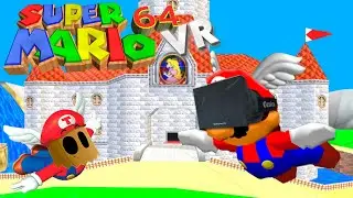 Exploring Peach's Castle - Super Mario 64