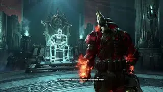DOOM ETERNAL CAMPAIGN - DOOM SLAYER AND KING NOVIK CUTSCENE