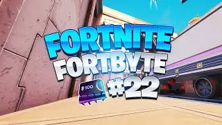 Fortnite Fortbyte #22 Location! - Accessible By Using Rox Spray In An Underpass!