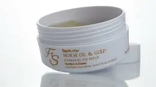 Гидрогелевые патчи с золотом и конским жиром Farm Stay Horse Oil and Gold