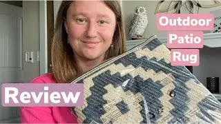 Outdoor Patio Rug Review | Let&rsquo;s Style My Patio Seating Area | Awesome Find