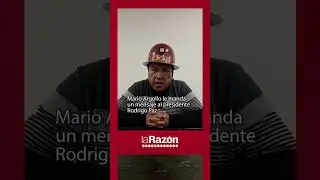 El secretario ejecutivo de la COB envi&oacute; un mensaje al presidente Rodrigo Paz