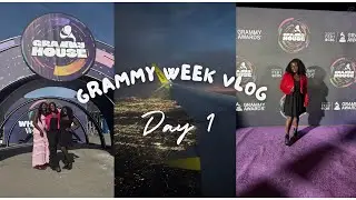 GRAMMY WEEK VLOG - DAY ONE 