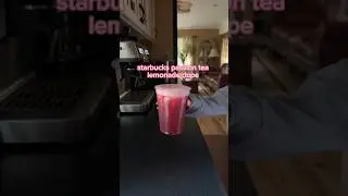 starbucks passion tea lemonade at home&hearts;️ easy! #halloweenwithshorts #shorts #trending #asmr #tea