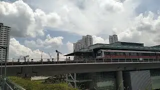 2024 smrt c751B KNS set 311/312 departing Buona Vista 