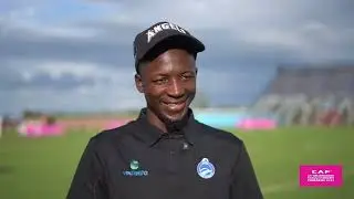 Aguilla Girls post match with coach Essien Mubanga | CAF U-17 Girls Integrated Football Tournament