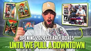 Opening 2024 Donruss Clearly Until We Pull A BIG DOWNTOWN!