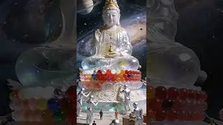 A group of craftsmen are building a giant Buddha statue#13 #buddha