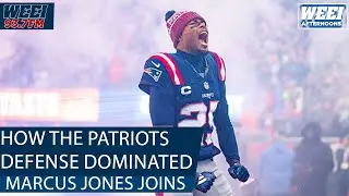Marcus Jones discusses his game changing Pick-6 in Patriots win over Texans | WEEI Afternoons