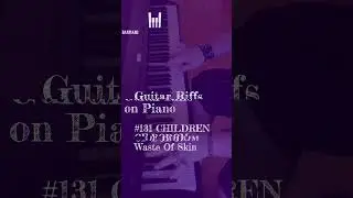 🤘🎹 #131 CHILDREN OF BODOM - Waste Of Skin #metal #piano #metalcovers