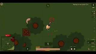 Trying out the Rainbow Blaster in Surviv.io