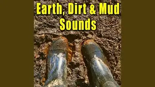 Male Footsteps in Wet Mud