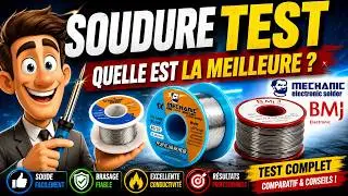 Test soudure mechanic et BMJ électronique quelle est la meilleure pour souder braser