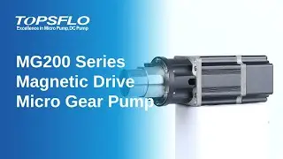 TOPSFLO MG200 Series Magnetic Drive Micro Gear Pump #gearpump