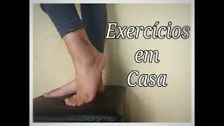 Meu trauma do tornozelo: Exercícios em casa