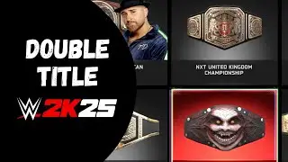 How to Do a Double Title match in WWE 2K25 (Xbox, Playstation, PC)
