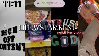 #vlog || Life With star.kent | grocery shopping | life diaries with star.kent