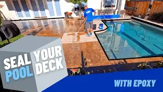 SEAL YOUR POOL DECK WITH Polyaspartic