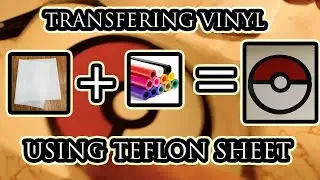 Using Teflon Baking Sheet To Line Up Vinyl Decals (Oracal 651)