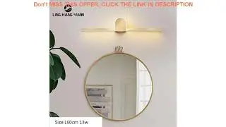 Sconces Wall Light 40cm 9W Modern Led Wall Lamp For Bathroom Lamp Bedside Light Indoor Mirror Fron
