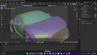 Ауди #3d #artist #modeling #blender 