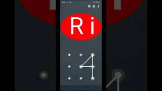 ir beautiful pattern lock viral short video/Ri New screen lock